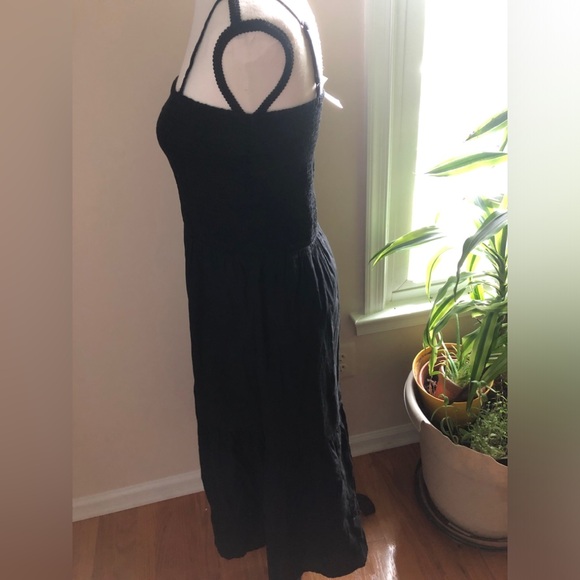 Jcrew smocked black sundress - Picture 2 of 5